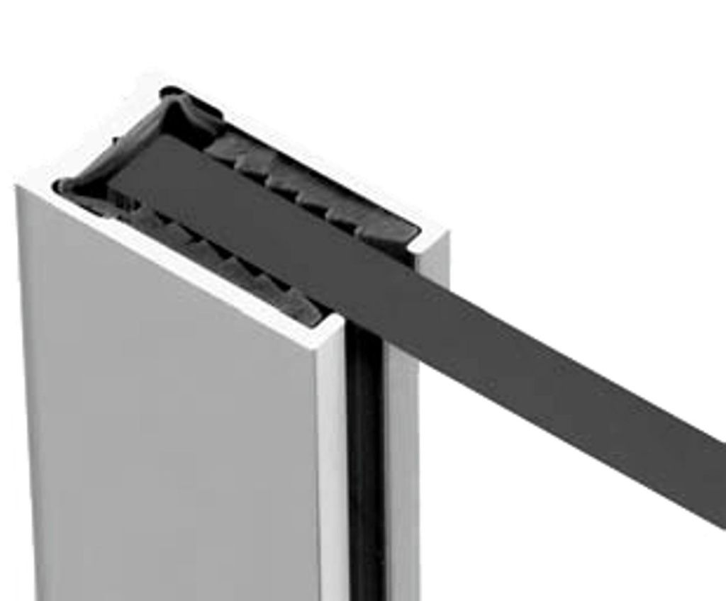 Профиль крепления стекла к стене 2.2м MT-700-2.2 cp Профиль крепления стекла к стене 2.2м MT-700-2.2 cp